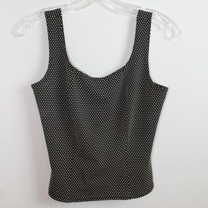 Vintage Polka-Dot Tank Top